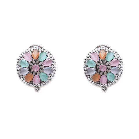 Blush Oversized Studs