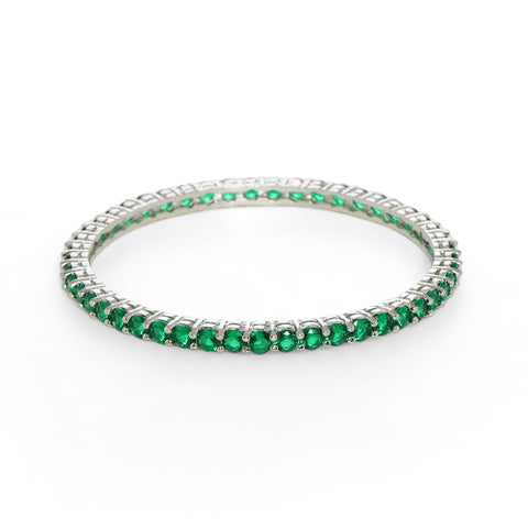 Green Stone Bangle