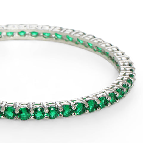 Green Stone Bangle