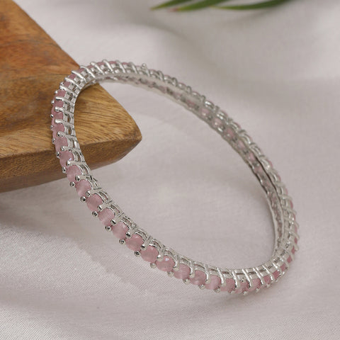 Pink Stone Bangle