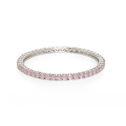 Pink Stone Bangle