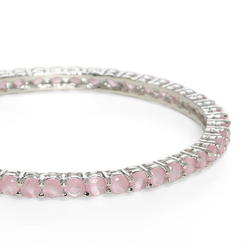 Pink Stone Bangle