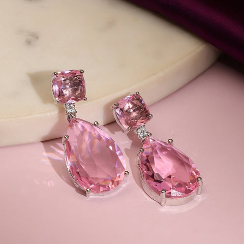 Pink Doublet Earrings