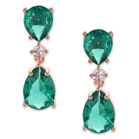 Stunner Green Earrings