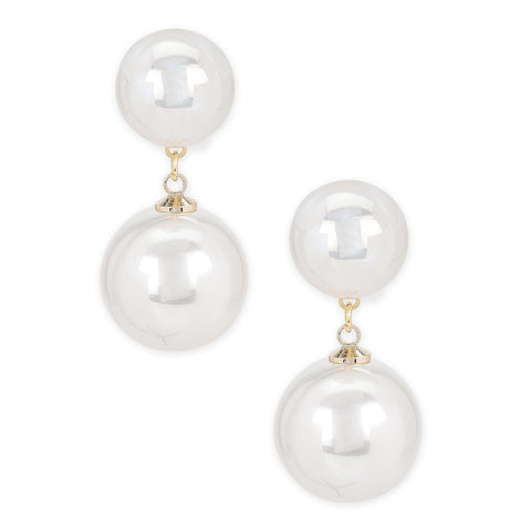 Doublet Pearl Earrings