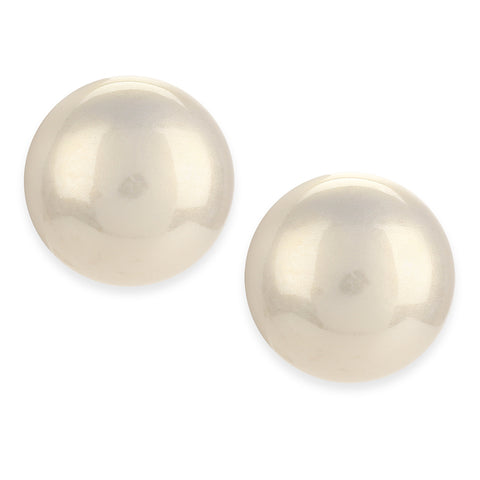 Ivory Pearl Studs (16 MM)